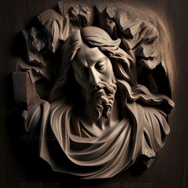 3D model st jesus (STL)